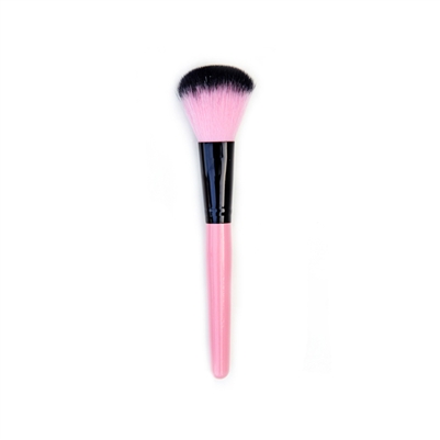 Lady in Pink Makeup Brush